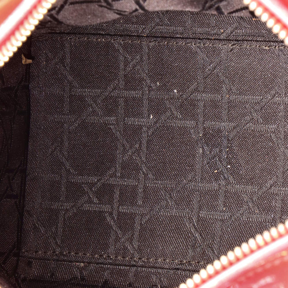 Christian Dior Medium Lady Dior Bag Cannage Quilt Patent - Picture 5 of 5